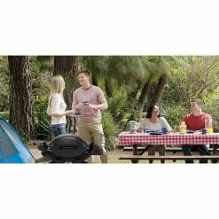 Weber Black Baby Q (Q1000) LP BBQ -Hiking Gear and Packs shop BCF 395241 13 hi res