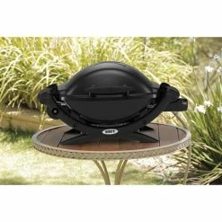 Weber Black Baby Q (Q1000) LP BBQ -Hiking Gear and Packs shop BCF 395241 14 hi res