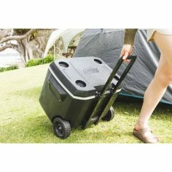 Coleman Wheeled Cooler 57L -Hiking Gear and Packs shop BCF 540163 04 hi res