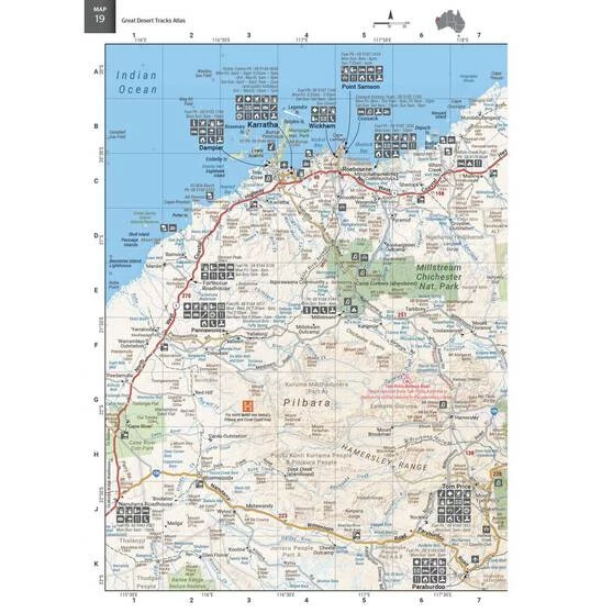 Hema Great Desert Tracks Atlas And Guide (5th Edition) 4 Hema Great Desert Tracks Atlas And Guide (5th Edition) - Image 2