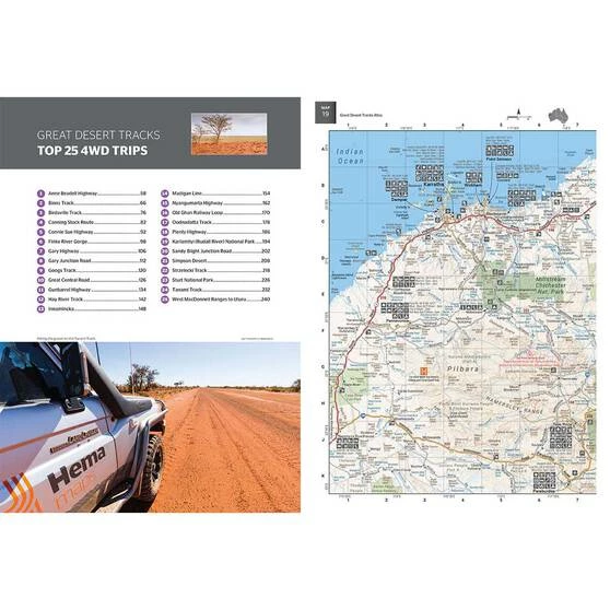 Hema Great Desert Tracks Atlas And Guide (5th Edition) 10 Hema Great Desert Tracks Atlas And Guide (5th Edition) - Image 8