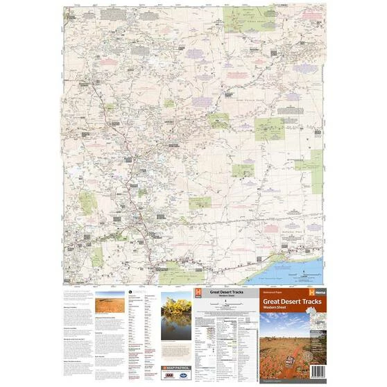 Hema Great Desert Tracks Simpson Western Sheet (8th Edition) 4 Hema Great Desert Tracks Simpson Western Sheet (8th Edition) - Image 2