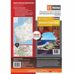 Hema Western Australia State Map (11th Edition)