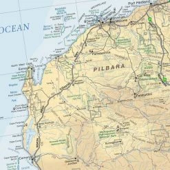 Hema Australia Road And Terrain Map