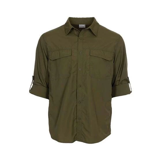 OUTRAK Men's Long Sleeve Hiking Shirt 6 OUTRAK Men's Long Sleeve Hiking Shirt - Image 4