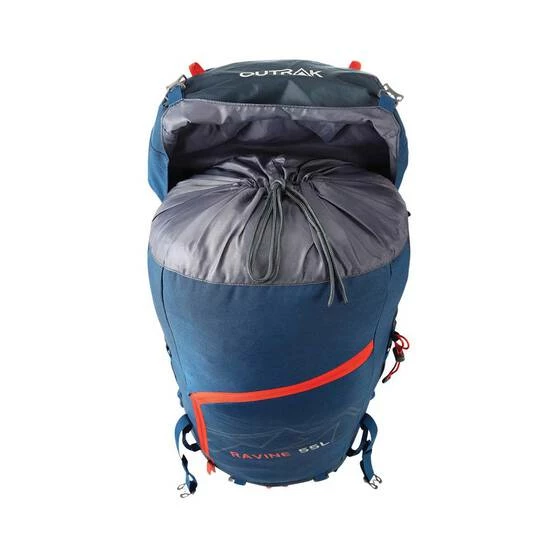 Outrak Ravine Trekking Pack 55L Navy 10 Outrak Ravine Trekking Pack 55L Navy - Image 8