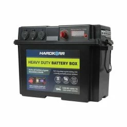 Hardkorr Heavy Duty Battery Box Black