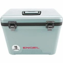 Engel 18L Cooler Drybox Silver -Hiking Gear and Packs shop BCF 626012 04 silver hi res