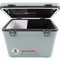 Engel 18L Cooler Drybox Silver -Hiking Gear and Packs shop BCF 626012 05 silver hi res