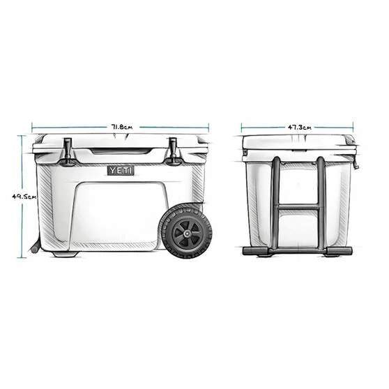 YETI® Tundra Haul™ Hard Cooler Tan 6 YETI® Tundra Haul™ Hard Cooler Tan - Image 4