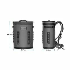 YETI® Hopper Backflip™ 24 Soft Cooler Backpack Navy 8 YETI® Hopper Backflip™ 24 Soft Cooler Backpack Navy -Hiking Gear and Packs shop BCF 629344 05 navy hi res