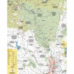 Meridian Maps Lerderderg And Werribee Gorges Map Guide