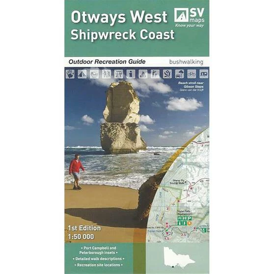 Spatial Vision Otways West Shipwreck Coast Map 3 Spatial Vision Otways West Shipwreck Coast Map