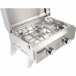 Gasmate Mariner Two Burner Portable BBQ -Hiking Gear and Packs shop BCF 637486 11 hi res
