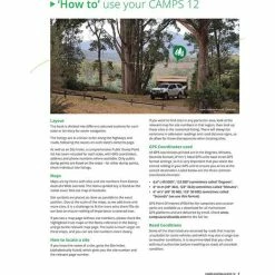 Hema Camps 12 Australia Wide Free & Budget Campsite Book - B4 Easy To Read -Hiking Gear and Packs shop BCF 656488 05 hi res